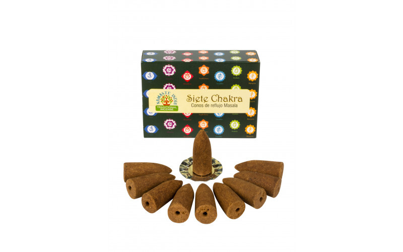 7 Чакр ORKAY Ароматические конусы - стелющийся дым — изображение 1
