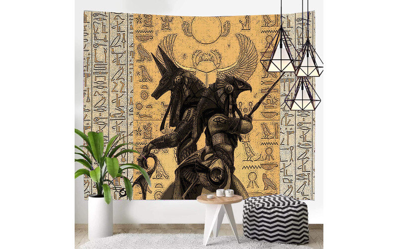 Анубис и Гор Настенный гобелен — изображение 1