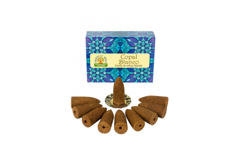 Белый копал ORKAY Ароматические конусы - стелющийся дым — изображение 1