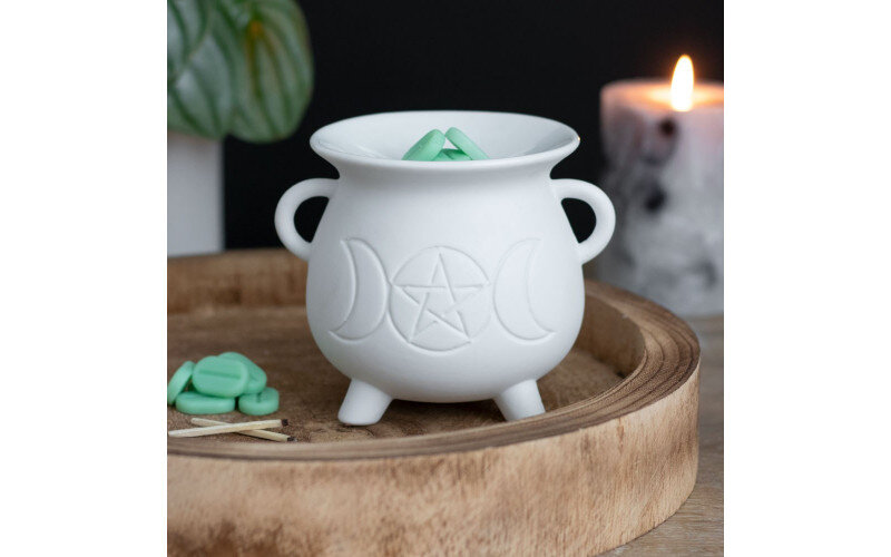 Белый котелок Аромалампа — изображение 1