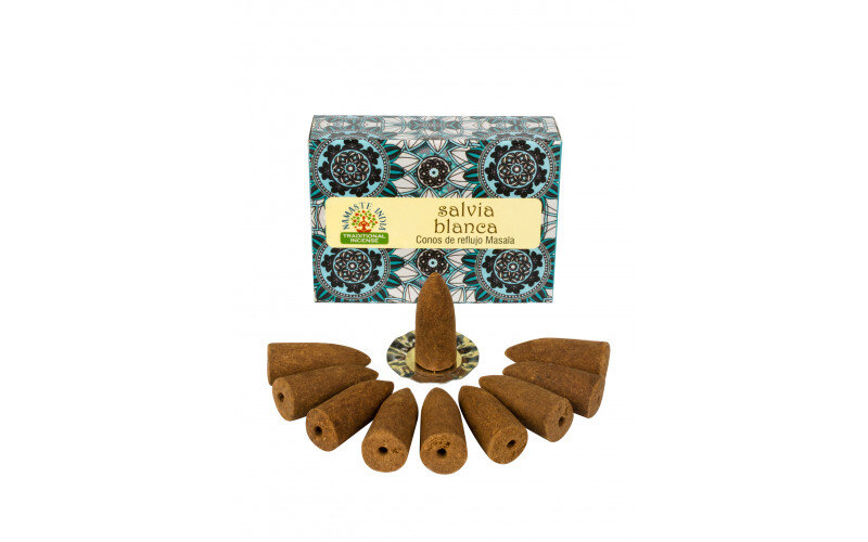 Белый шалфей ORKAY Ароматические конусы - стелющийся дым — изображение 1