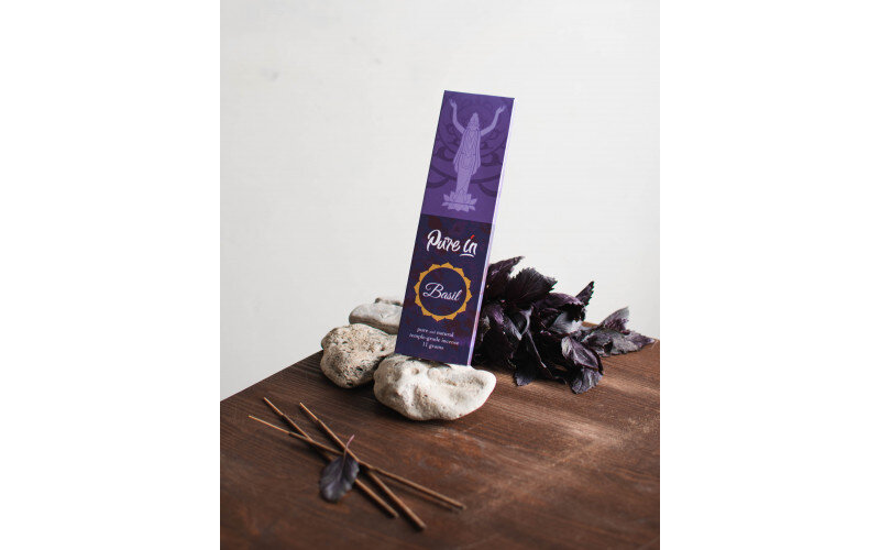 Благовония Basil Базилик PURE-IN herbs & spices — изображение 1