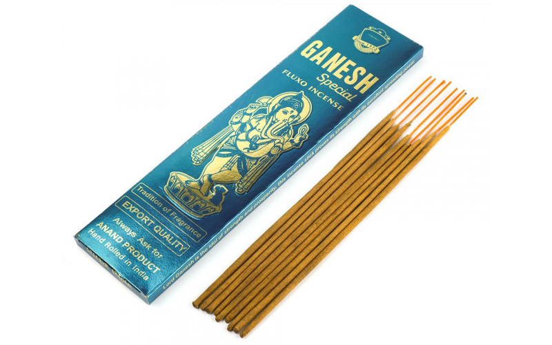 Благовония GANESH Special Ганеш Сандал с Цветами Рудракши — изображение 1