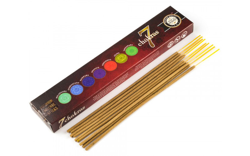 Благовония Made In Heaven 15гр 7 Chakras 7 чакр аромапалочки — изображение 1