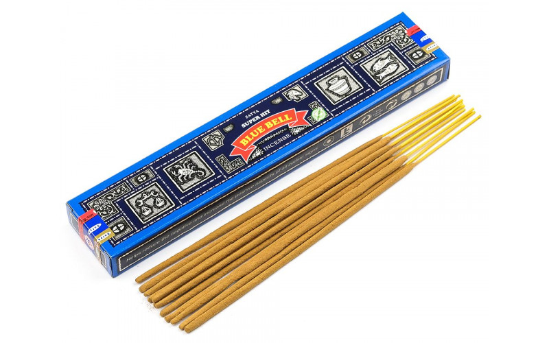 Благовония Satya B Super Hit Series Blue Bell 15gm Голубой колокольчик — изображение 1