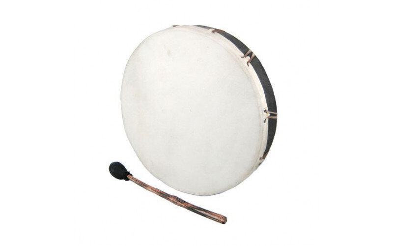 Бубен 30 см Индонезия, дерево — изображение 1