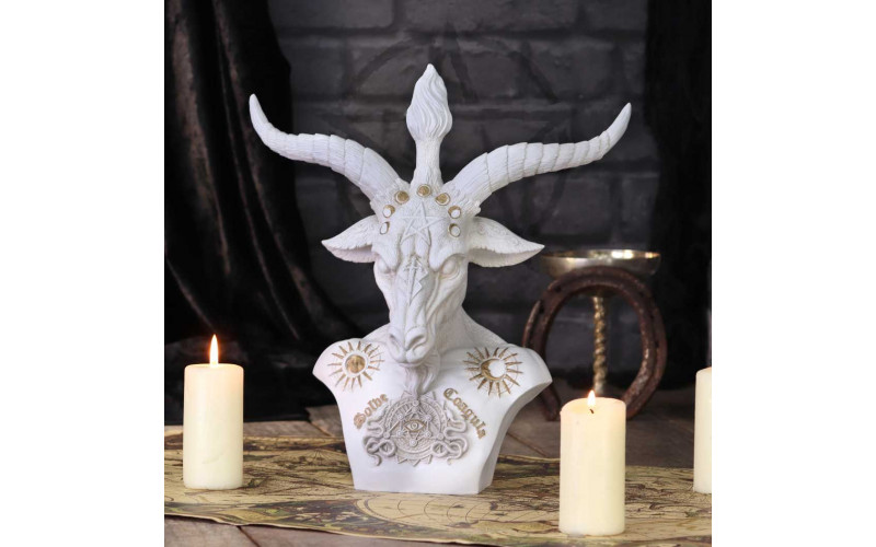 Бюст Бафомета белый — изображение 1