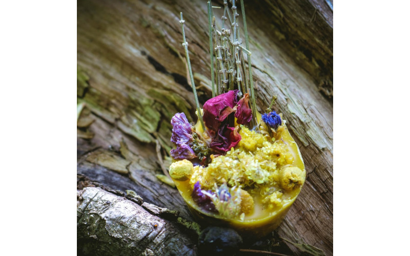 Ведьмино Саше свеча восковая без фитиля — изображение 1