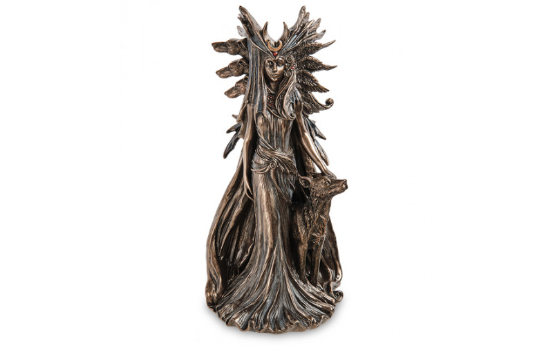 Геката Богиня магии и колдовства Алтарная статуэтка_65598a947603d.jpeg Геката Богиня магии и колдовства Алтарная статуэтка — изображение 1