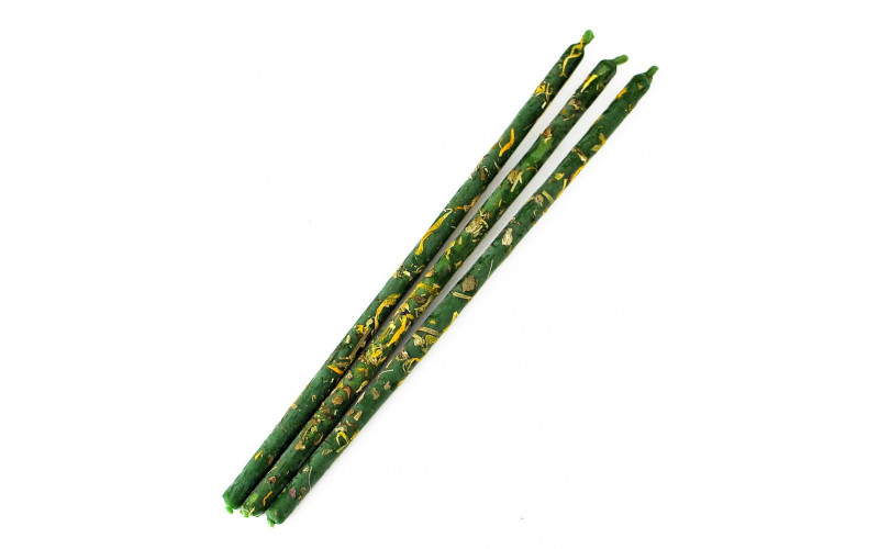 Денежная магия Свеча травяная комплект 3шт — изображение 1