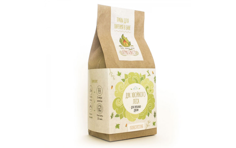 Дух хвойного леса Травяной набор для парения в бане — изображение 1