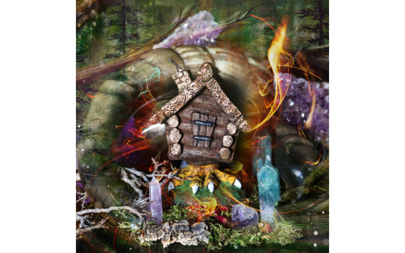 Избушка на Курьих Ножках свеча фигурная восковая — изображение 1