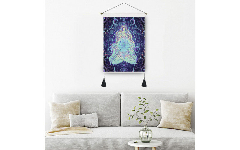 Йогиня Тканевое панно — изображение 1