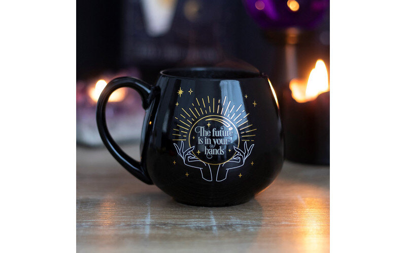 Кружка-хамелеон Предсказания черная — изображение 1
