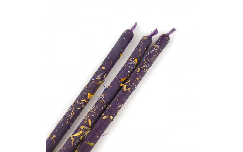 Магическая защита Свеча травяная комплект 3шт — изображение 1