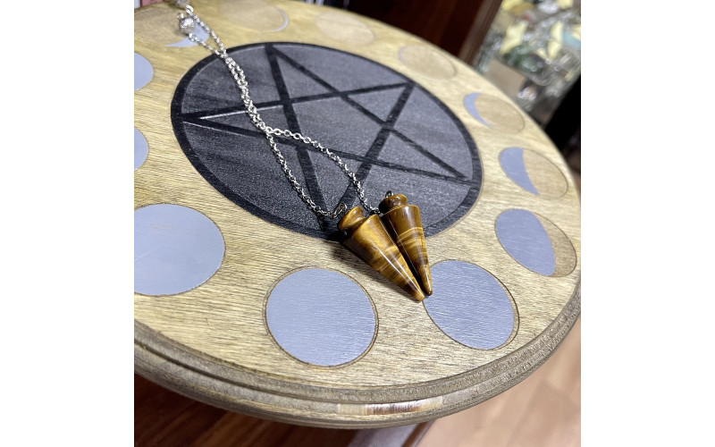 Маятник из тигрового глаза — изображение 1