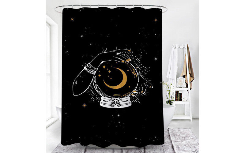 Мистический Шар Шторка для ванной — изображение 1