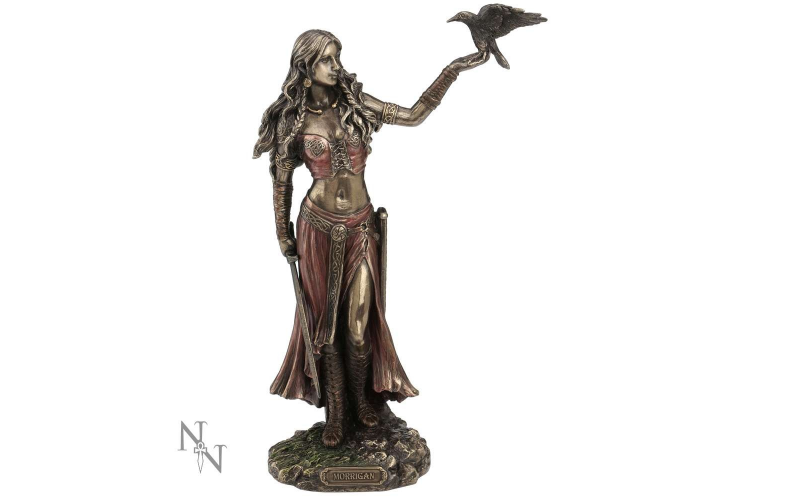 Морриган, Богиня войны и Госпожа Ворон алтарная статуэтка — изображение 1