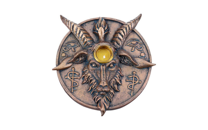 Подставка для благовоний и свечи Бафомет_6559916010dc0.jpeg Подставка для благовоний и свечи Бафомет — изображение 1