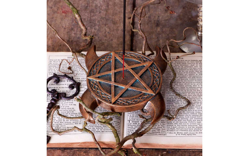 Подставка для благовоний Пентакль триединой луны — изображение 1