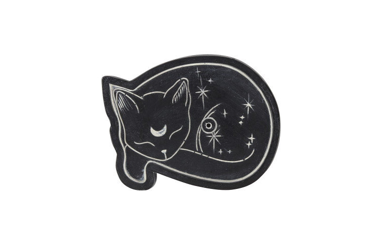 Подставка для благовоний Спящая кошка — изображение 1