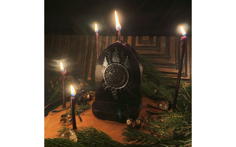 Портал Агисхьяльма свеча фигурная восковая — изображение 1