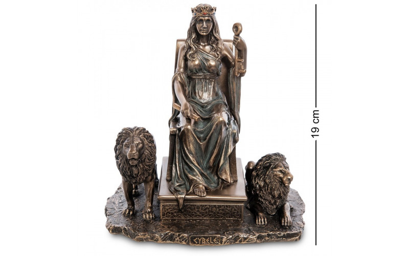 Рея Кибела - греческая мать богов Алтарная статуэтка — изображение 1