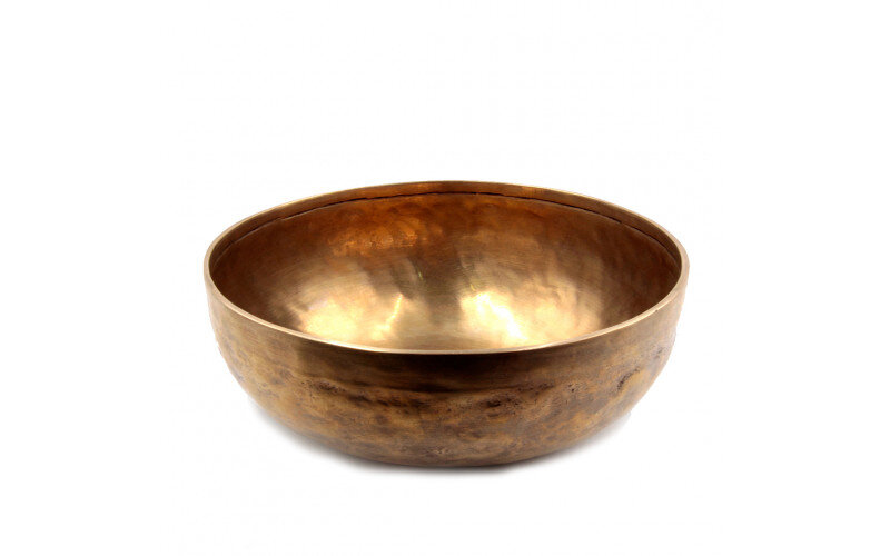 Чаша поющая ручная ковка 9 металлов d-17 см Целительная — изображение 1