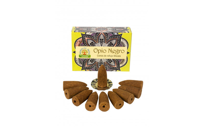 Черный опиум ORKAY Ароматические конусы - стелющийся дым — изображение 1