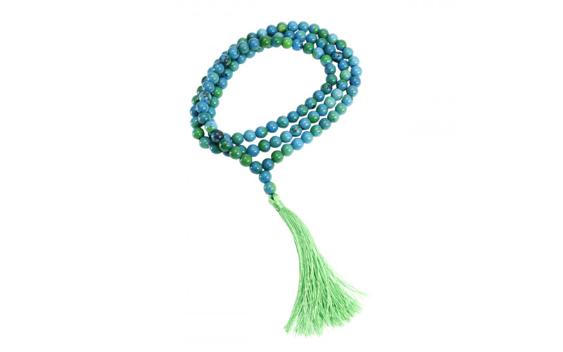 Четки из камня 108 бусин Азур Малахит Камень дарующий роскошь процветание и изобилие_65598a9cb4175.jpeg Четки из камня 108 бусин Азур Малахит Камень дарующий роскошь процветание и изобилие — изображение 1