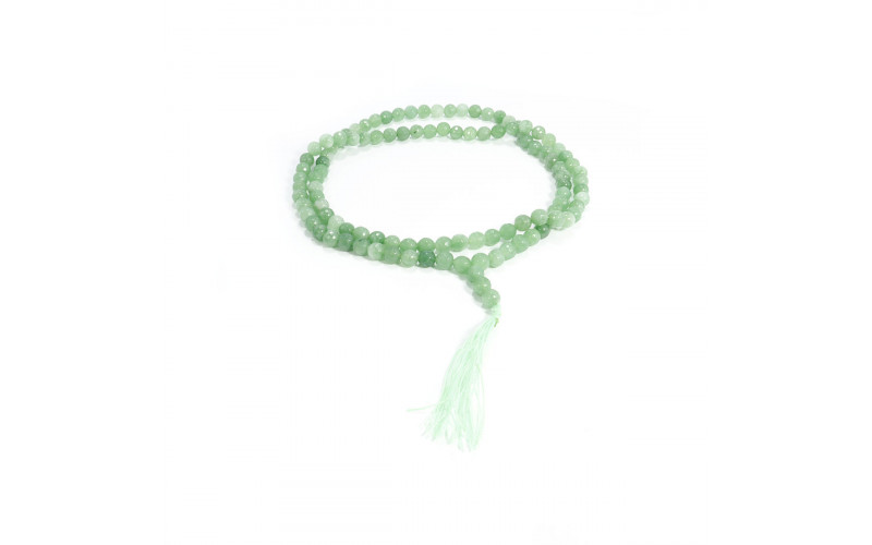 Четки из камня 108 бусин Нефритовый агат Привлечение богатства и изобилия — изображение 1