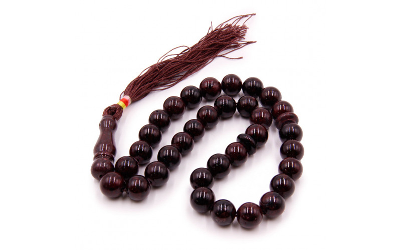 Четки из камня 33 бусины Гранат — изображение 1
