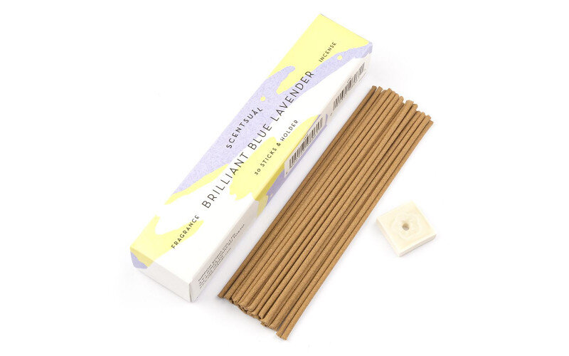 Японские благовония Brilliant Blue Lavender Scentsual — изображение 1