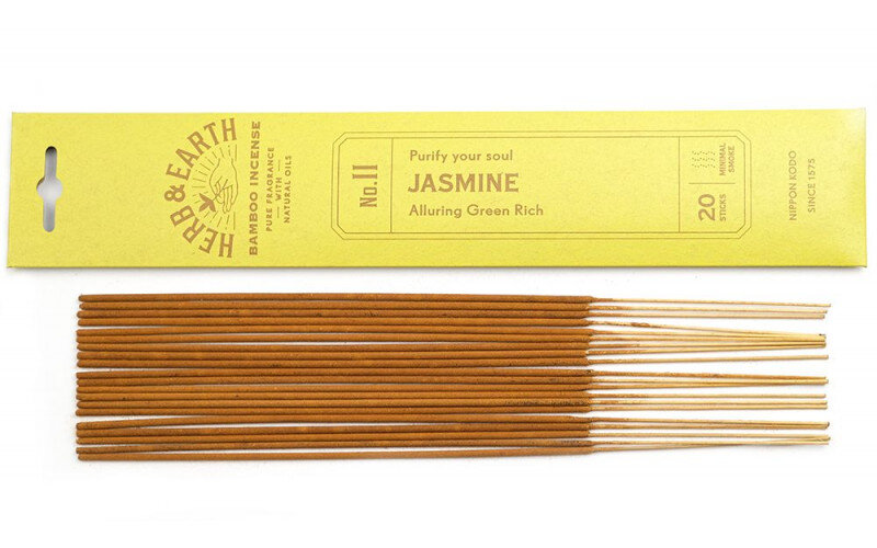 Японские благовония HERB & EARTH JASMINE Жасмин — изображение 1