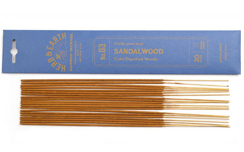 Японские благовония HERB & EARTH SANDAL Сандал — изображение 1