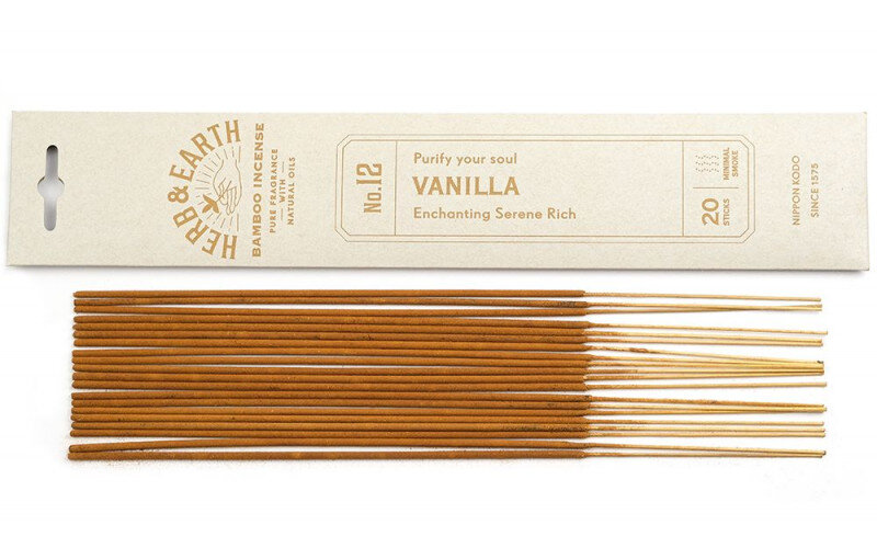 Японские благовония HERB & EARTH VANILLA Ваниль — изображение 1