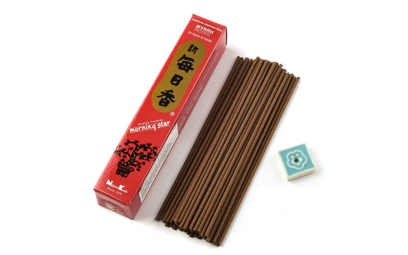 Японские благовония Morning Star Myrrh (Мирра) — изображение 1