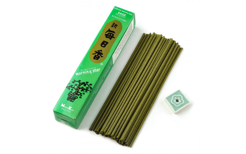 Японские благовония Morning Star Sage (Шалфей) — изображение 1