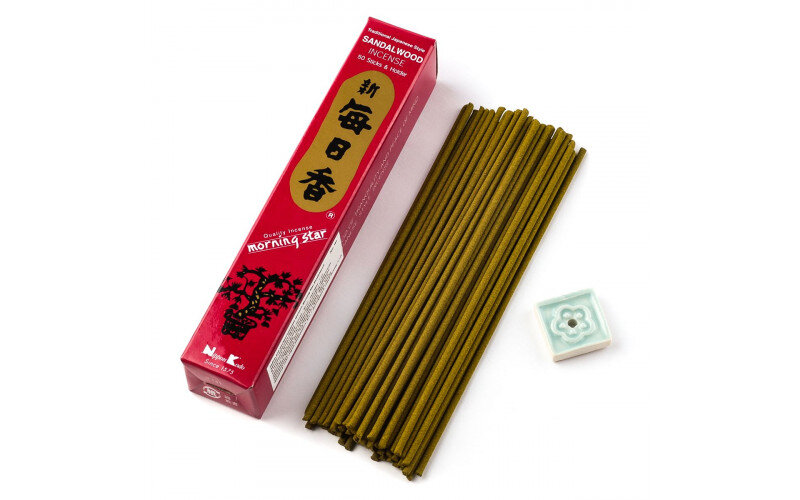 Японские благовония Morning Star Sandalwood (Сандал) — изображение 1