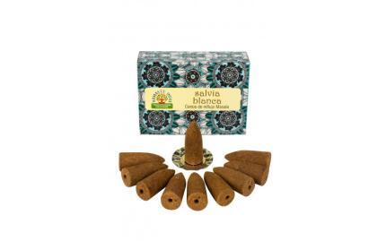 Белый шалфей ORKAY Ароматические конусы - стелющийся дым