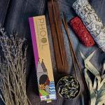 Благовония премиум аромапалочки Phool Пачули Patchouli 40 шт + подставка