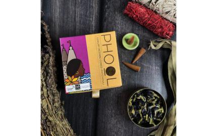 Благовония премиум конусы Phool Пачули Patchouli 40 шт + подставка