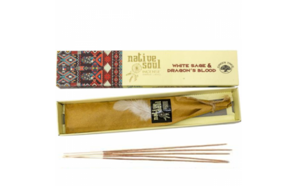 Благовония Native Soul Белый шалфей и Кровь дракона