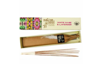 Благовония Native Soul Белый шалфей и лаванда