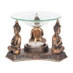 Бронзовый Будда Аромалампа