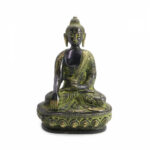 Будда с чашей дарующий бессмертие Antique Green Бронза h=21 см