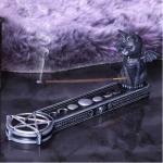 Кот-чертенок Подставка для благовоний