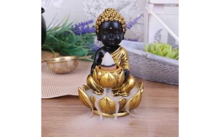 Маленький Будда Подставка для стелющихся благовоний