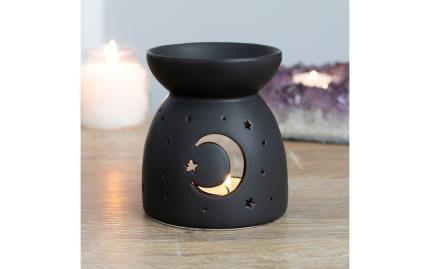 Мистическая черная луна Аромалампа