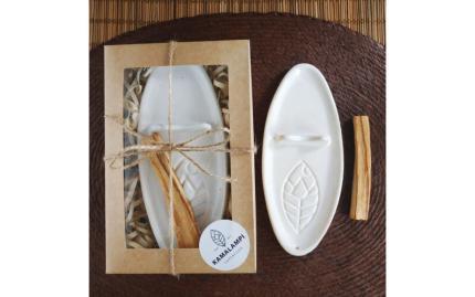 Подставка Каноэ Млечный путь в коробке с Пало Санто мини